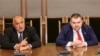 Бойко Борисов и Делян Пеевски в парламента.