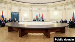 Әзербайжан және Арменияның сыртқы істер министрлерінің келіссөзі. Алматы. 10 мамыр 2024 жыл.