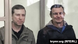 Володимир Дудка (справа) та Олексій Бессарабов 