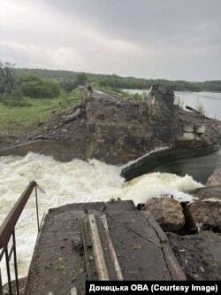 Последствия подрыва плотины Карловского водохранилища в мае 2023 года
