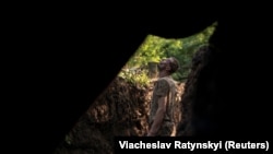 Українські військові на Донеччині, липень 2025 року