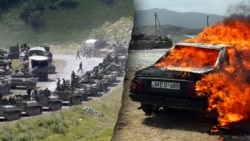 Августовская война, коллаж