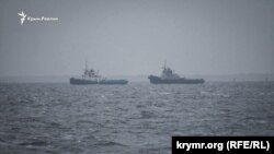 Український буксир «Яни Капу» біля порту Очакова