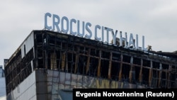 Crocus City Hall-ն ահաբեկչական գրոհից հետո, Կրասնոգորսկ, 29-ը մարտի, 2024թ.