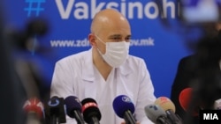 Злате Мехмедовиќ, портпарол на Комисијата за заразни болести