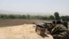 Afghan National Army soldiers engaged in a battle with Taliban insurgents in Kunduz on May 3.
