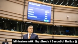 Orbán Viktor Brüsszelben 2017. április 26-án