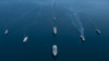 Exercițiile din Marea Neagră ale NATO au deranjat puterea de la Kremlin, care vorbește despre o provocare serioasă. Imagine generică de la un exercițiu naval din Marea Baltică, iunie 2020.
