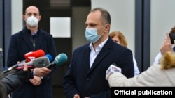 Ministri i Shëndetësisë në Maqedoninë e Veriut, Venko Filipçe. 
