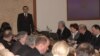 19 martie 2008. Premierul Vasile Tarlev anunţă că demisionează, în prezența președintelui de atunci Vladimir Voronin.
